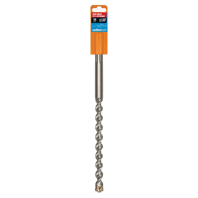 SUTTON 18X340MM 4-CUT EXTREME SDS-MAX TCT MASONRY DRILL BIT D6441800