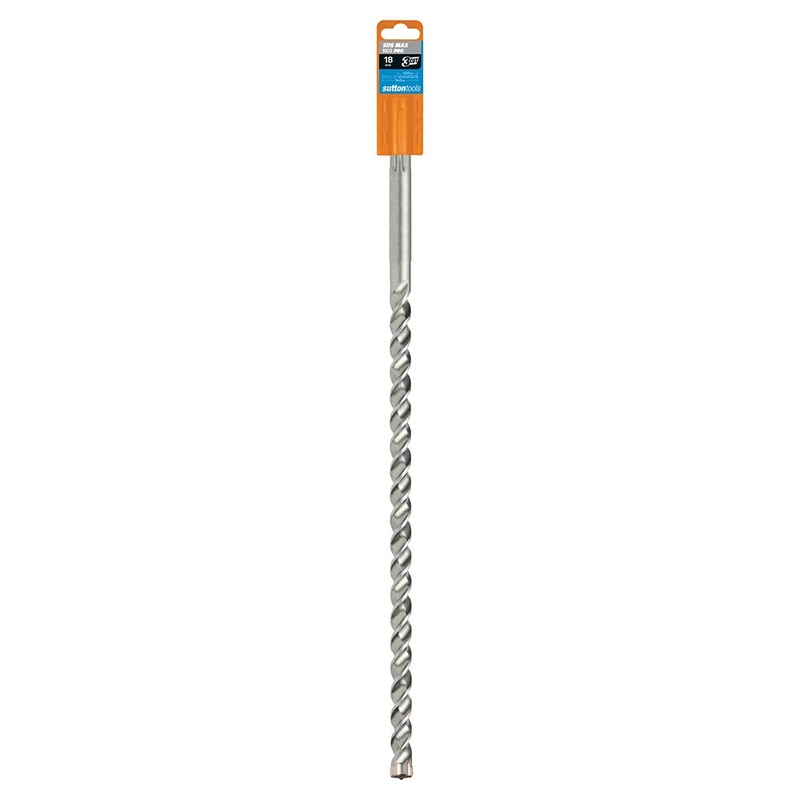 SUTTON 18X540MM 3-CUT REO PRO SDS-MAX TCT MASONRY DRILL BIT D6761800