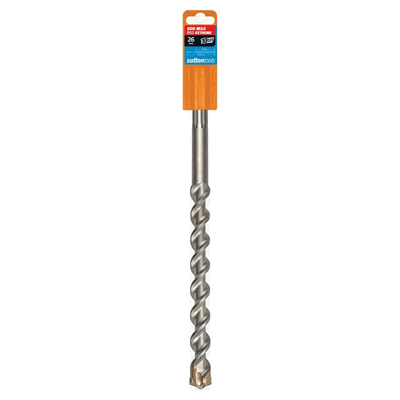 SUTTON 26X340MM 4-CUT EXTREME SDS-MAX TCT MASONRY DRILL BIT D6442600