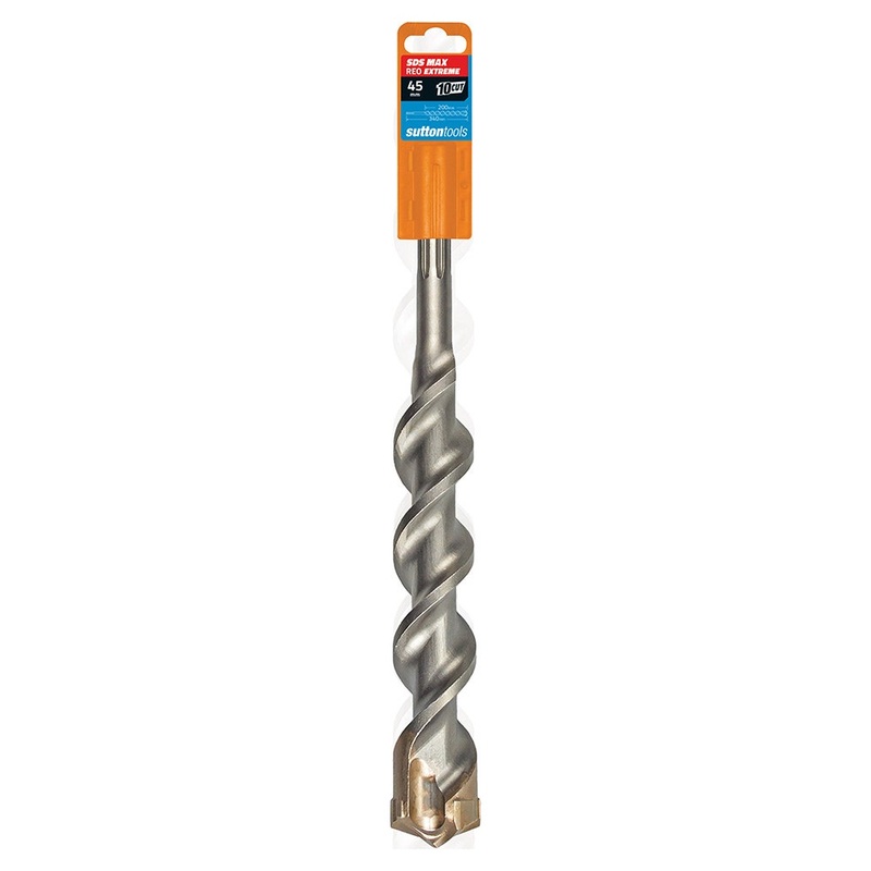 SUTTON 45X340MM 4-CUT EXTREME SDS-MAX TCT MASONRY DRILL BIT D6444500