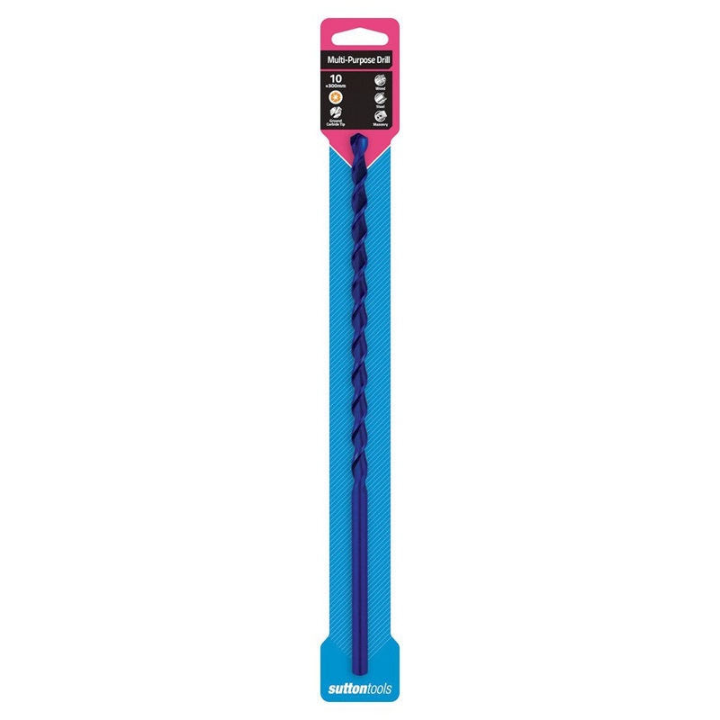 SUTTON 10X300MM TCT MULTI-PURPOSE DRILL BIT D6111003