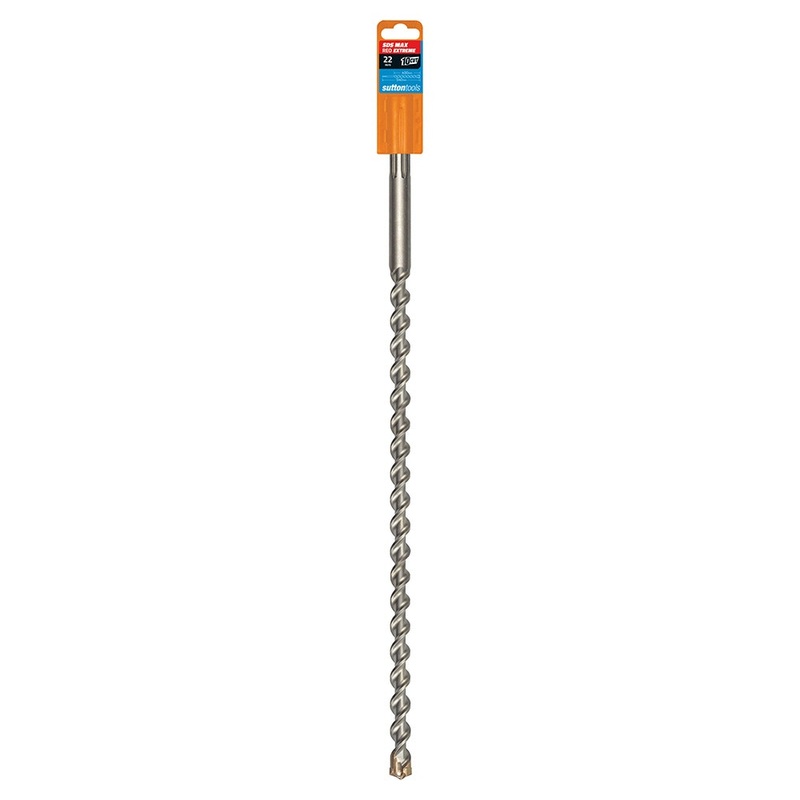 SUTTON 22X540MM 4-CUT EXTREME SDS-MAX TCT MASONRY DRILL BIT D6452200