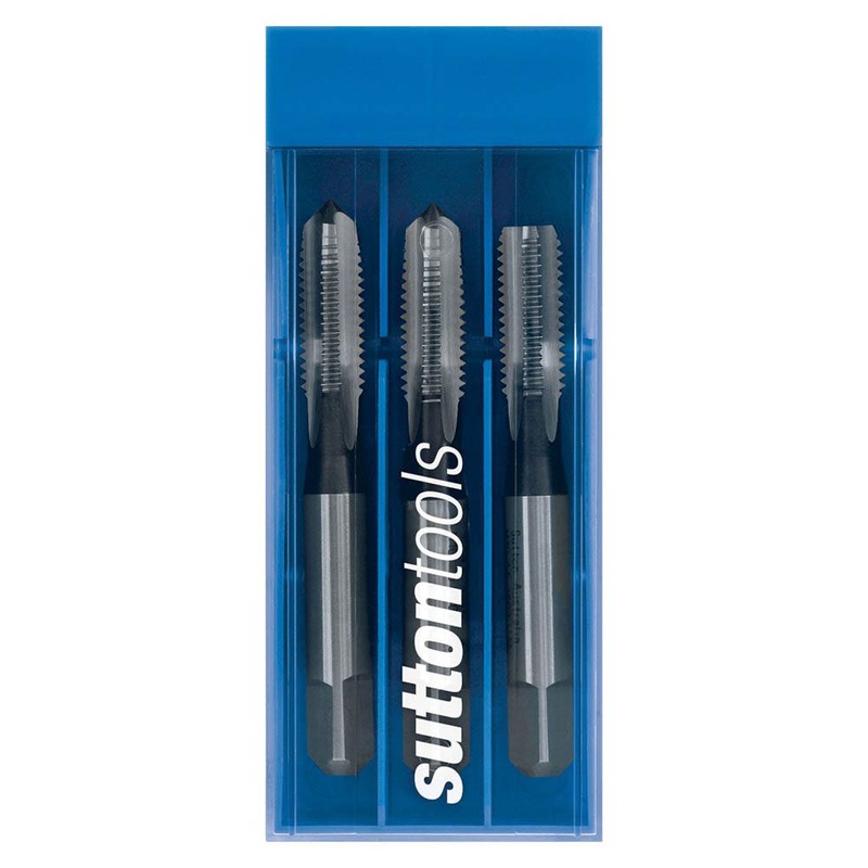 SUTTON #12 X 24 UNC HSS HAND TAP SET – 3 PIECE T9030549