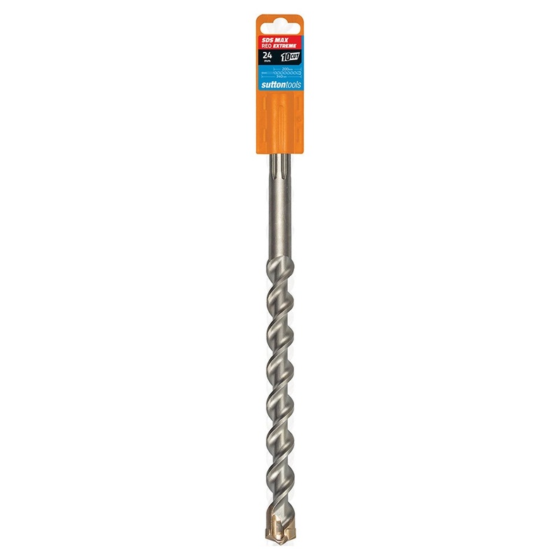 SUTTON 24X340MM 4-CUT EXTREME SDS-MAX TCT MASONRY DRILL BIT D6442400