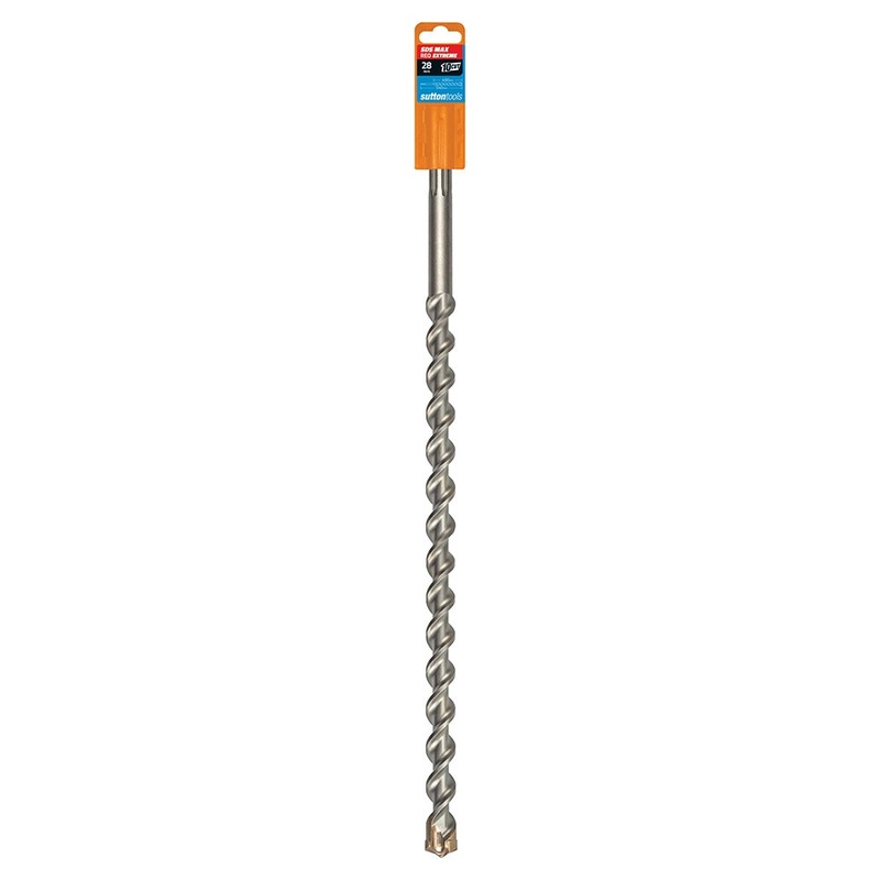 SUTTON 28X540MM 4-CUT EXTREME SDS-MAX TCT MASONRY DRILL BIT D6452800