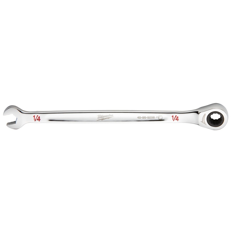 Milwaukee 1/4 SAE Ratcheting Combination Wrench 45969208