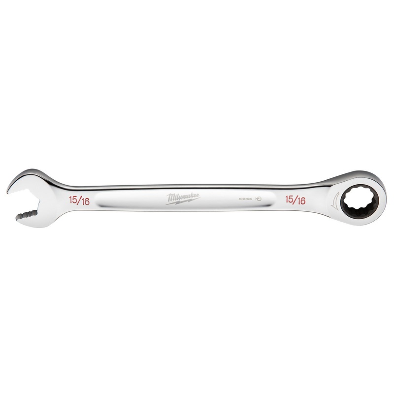 Milwaukee 15/16 SAE Ratcheting Combination Wrench 45969230