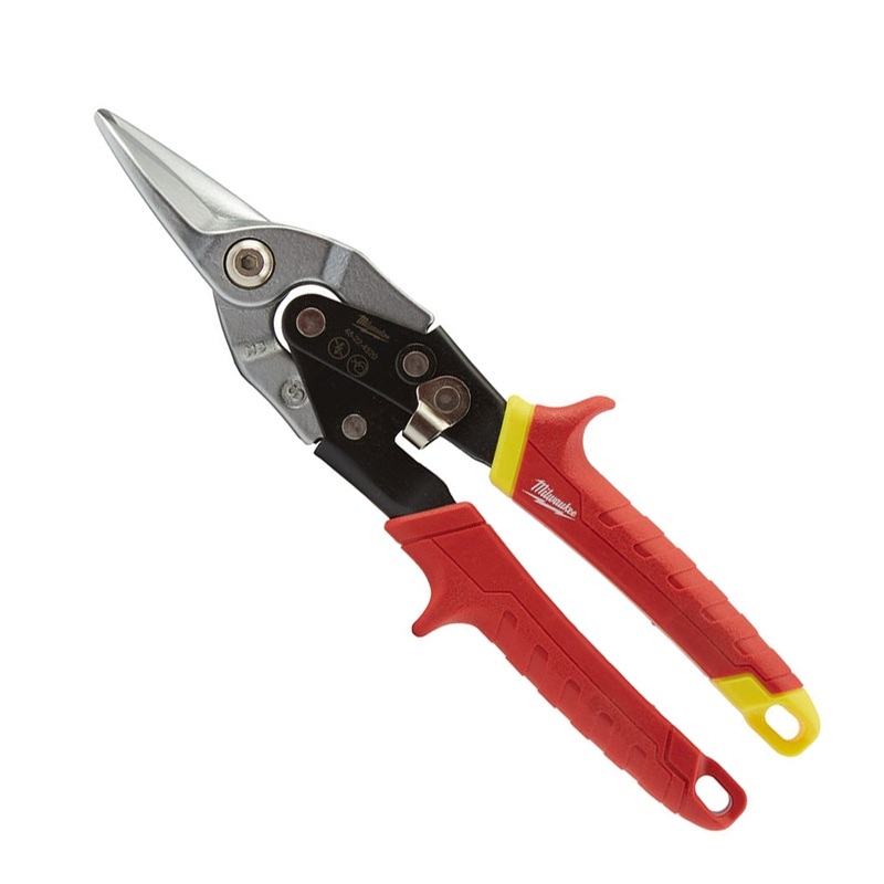 Milwaukee 250mm Straight Cutting Aviation Snips 48224530