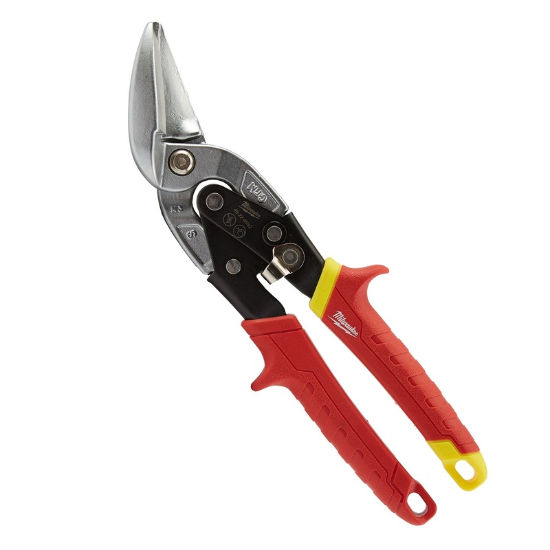 Milwaukee 250mm Straight Cutting Offset Aviation Snips 48224532