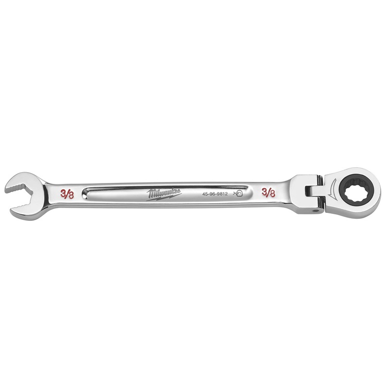 Milwaukee 3/8 Flex Head Combination Wrench 45969812