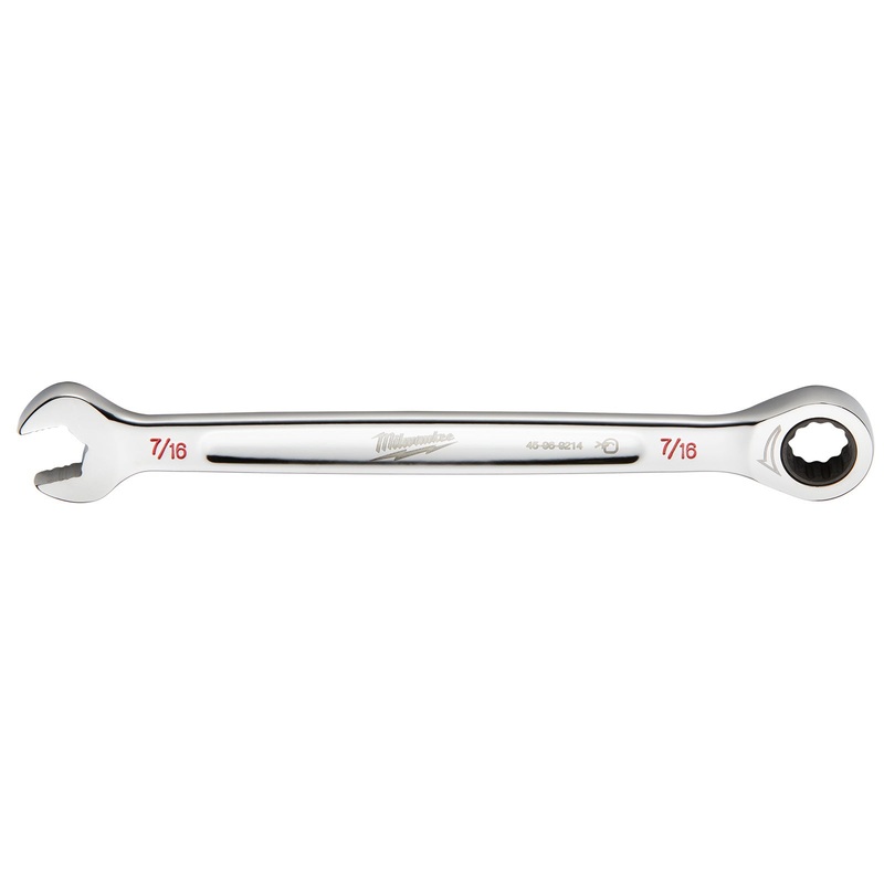 Milwaukee 7/16 SAE Ratcheting Combination Wrench 45969214