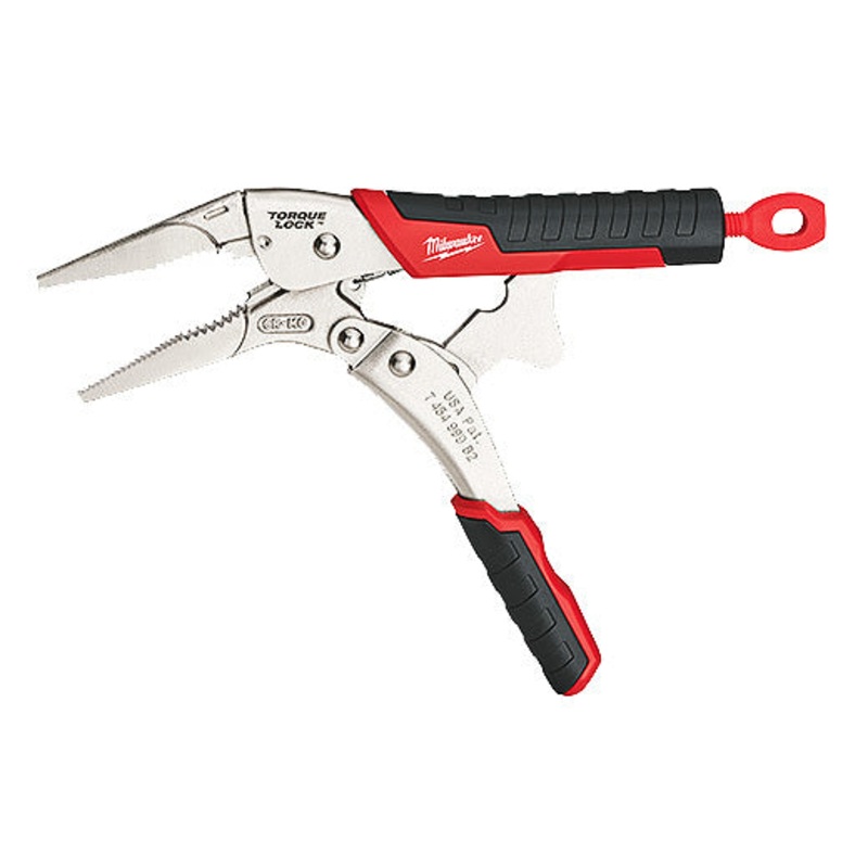 Milwaukee 9 Long Nose Locking Plier FR48223409