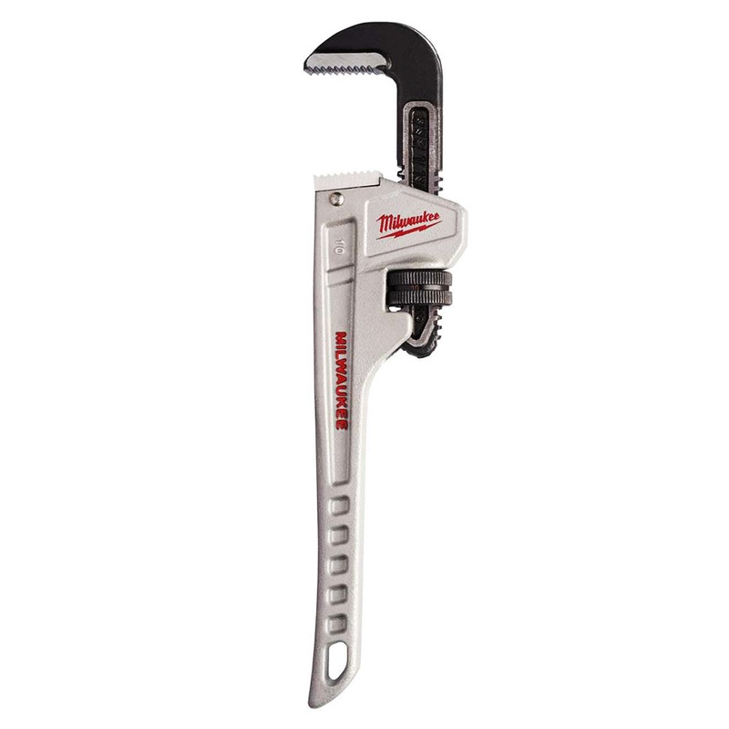 Milwaukee 254mm (10) Aluminium Pipe Wrench 48227210