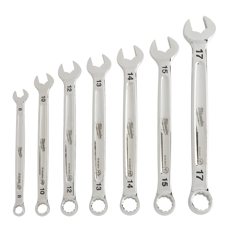 Milwaukee 7 Piece Combination Wrench Set – Metric 48229507